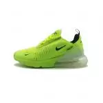 chaussures baskets nike homme air max 270 triple vert air